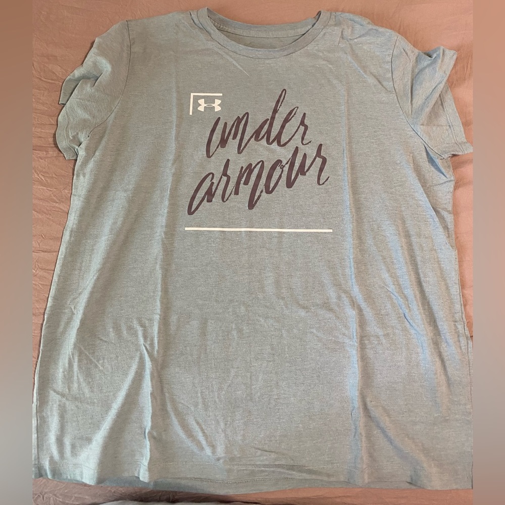 Grey Under Armour T Shirt Size XL